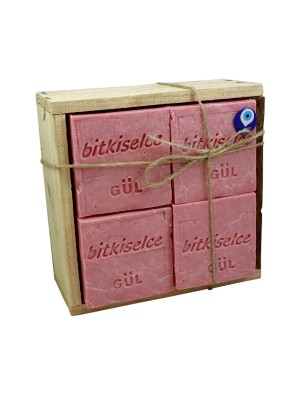Bitkiselce El Yapımı Gül Sabunu 950 gr.